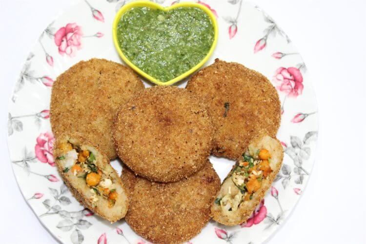 crunchy chunky tikki recipe