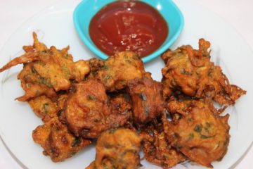 lauki pyaz ke pakode