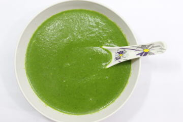 palak soup recipe - spinach soup