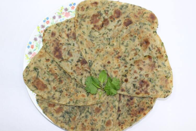 Mint Coriander Paratha