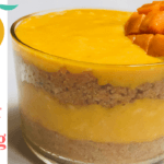 mango biscuit pudding