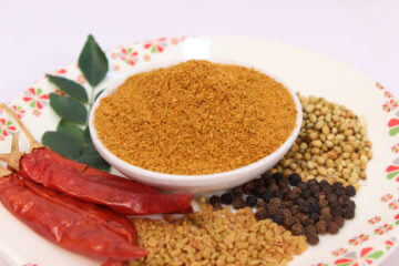 sambar powder recipe