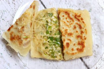 cheese capsicum paratha