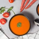 carrot gajar ka soup