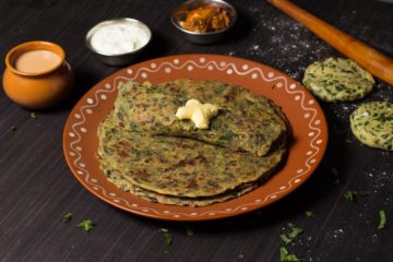 palak paratha recipe