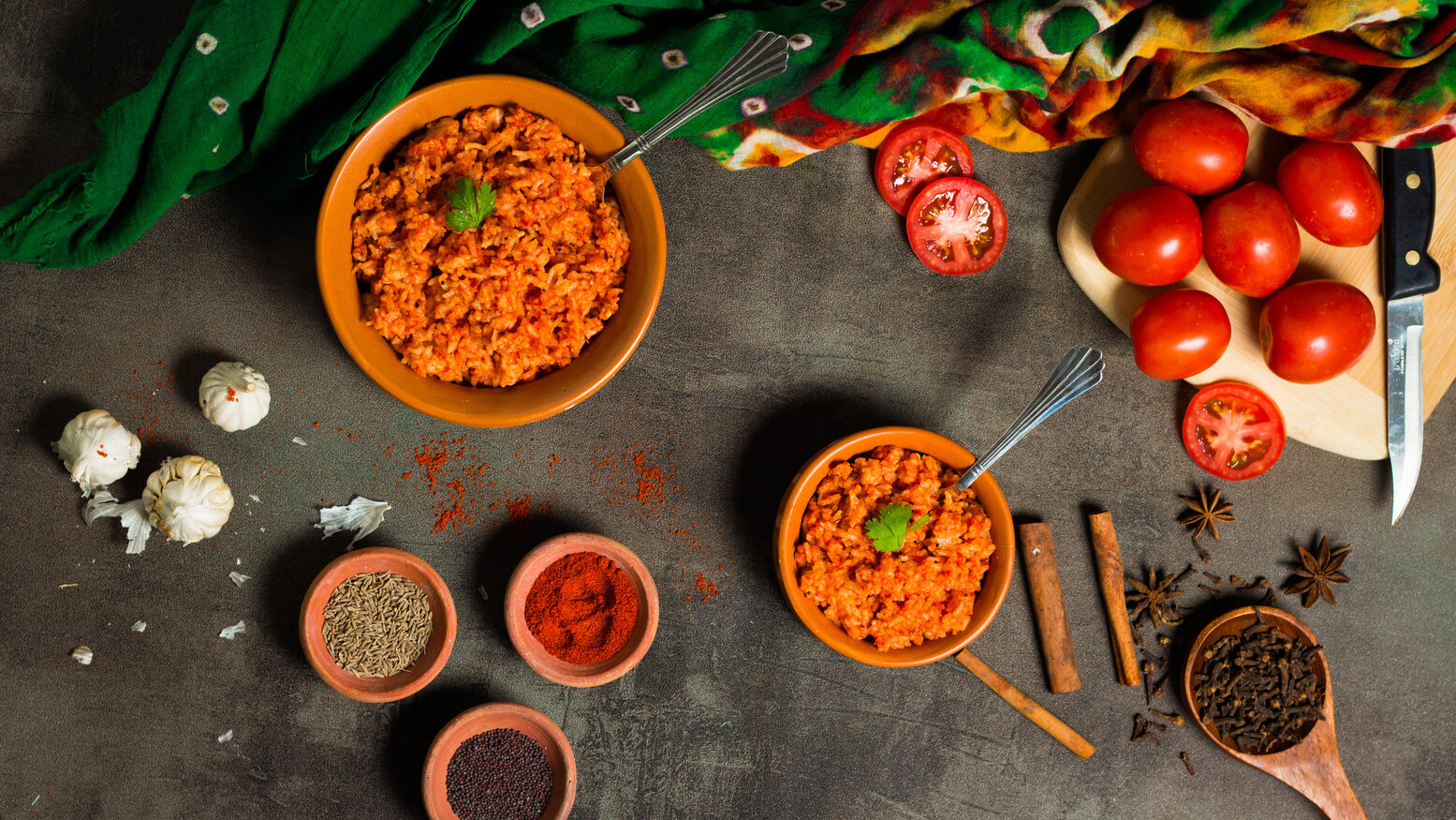 South Indian Tomato Rice Recipe - Ready In 5 Minutes - Indian