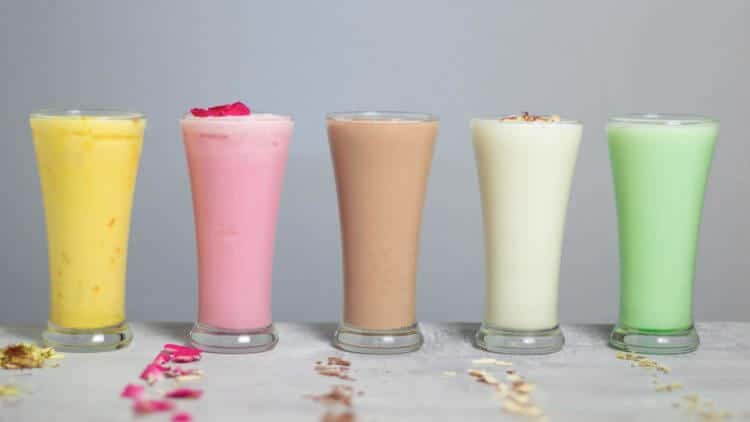 5 flavor lassi