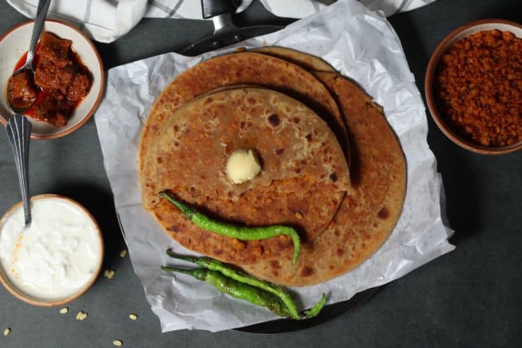 moong dal paratha
