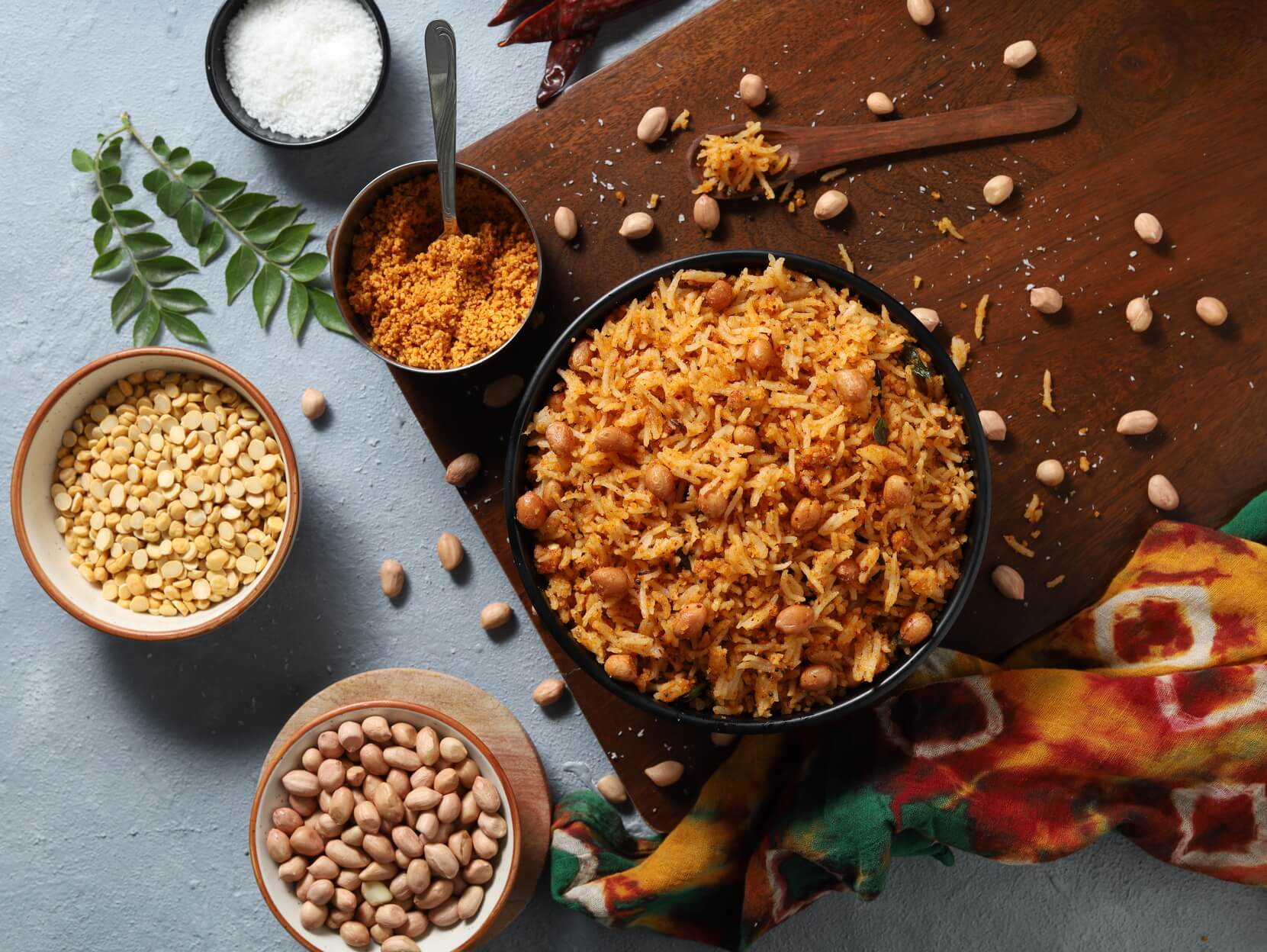 Instant Peanut Rice Recipe Indian Vegetarian Recipes By Siddhi